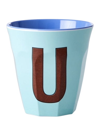 Rice - Mittelgroße Alphabet-Tasse - U